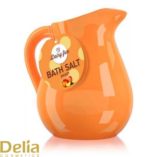 DAIRY FUN Mirišljava so za kupanje - Breskva 500g